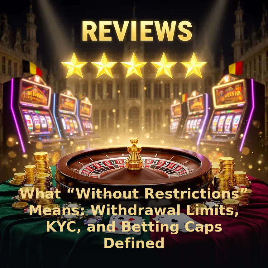 What “Without Restrictions” Means: Withdrawal Limits, KYC, and Betting Caps Defined